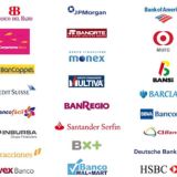 Imagen con logotipo de bancos mexicanos que otorgan crédito hipotecario