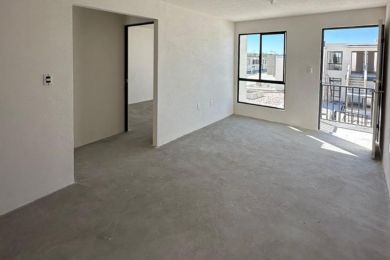 espacios amplios departamento comodidad cemento piso pulido ventanas cuartos chapa puertas